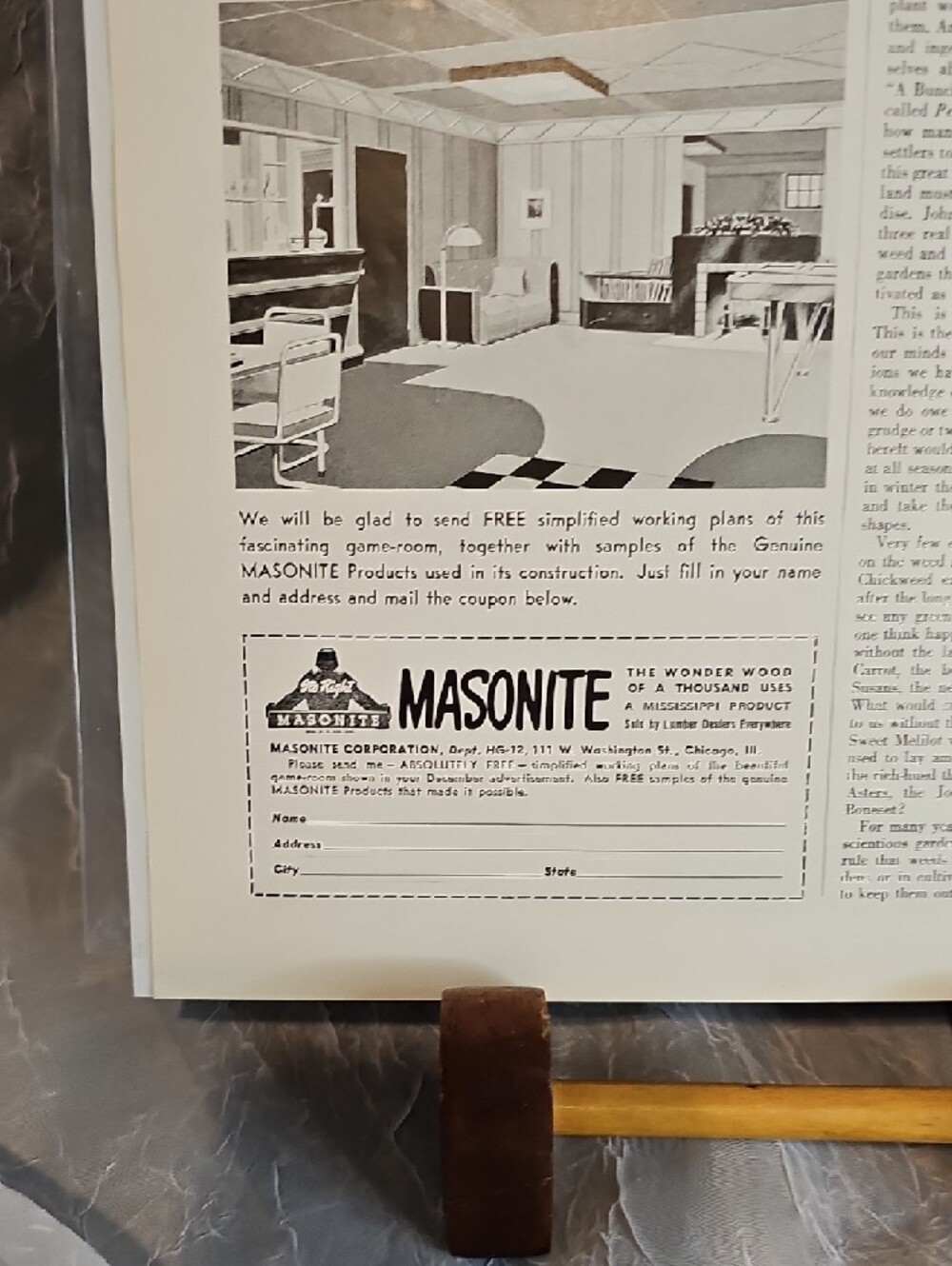 Vintage Community Plate 1937 Advertisment - Silver, Black - Picture 10 of 12
